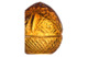 Изделие декоративное ГХЗ Яйцо 12,1 см, хрусталь, янтарный