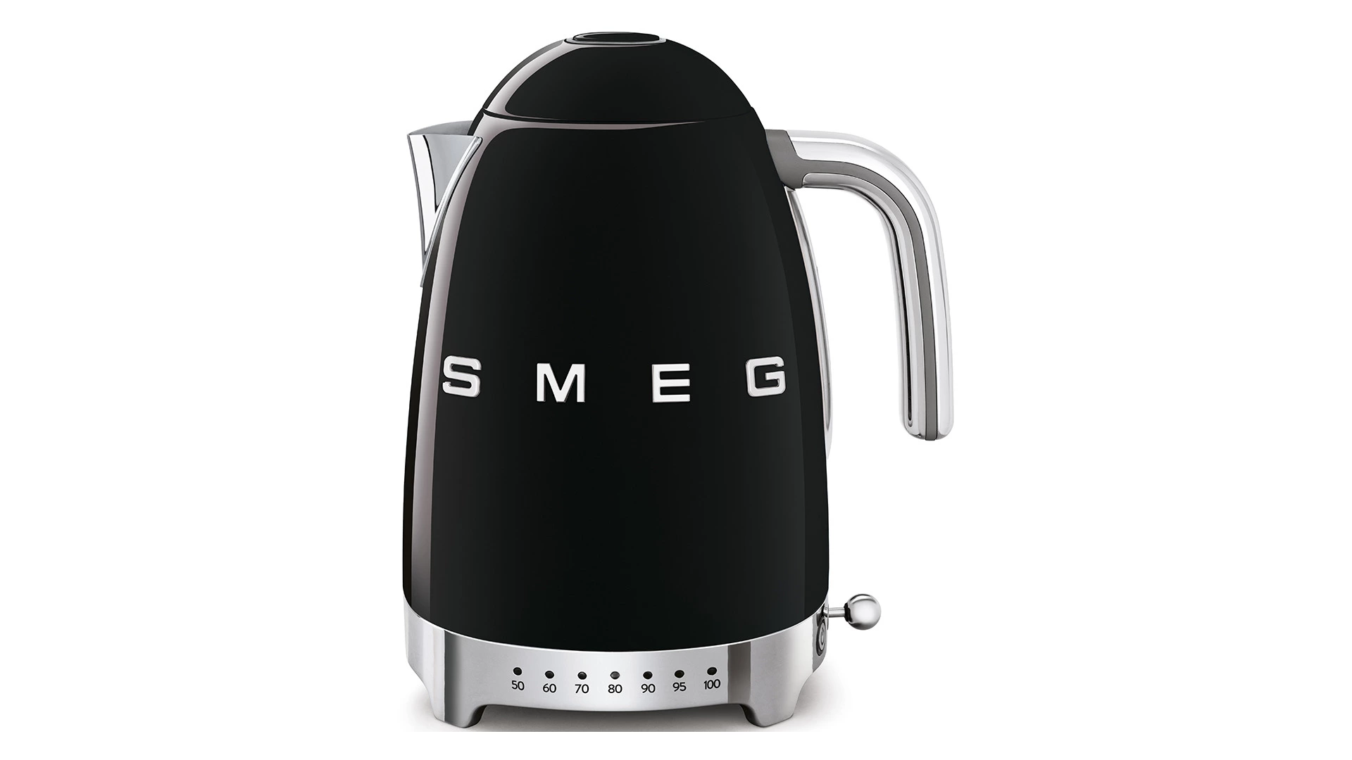 Чайник с регулировкой температуры SMEG KLF04BLEU 1,7 л , черный