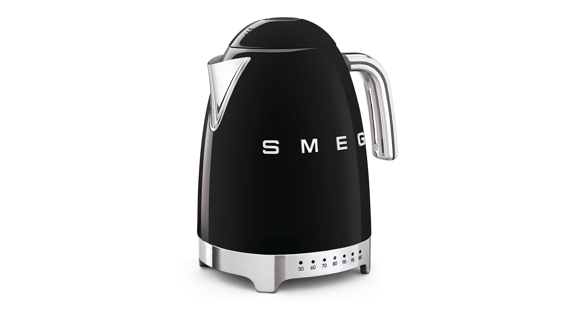 Чайник с регулировкой температуры SMEG KLF04BLEU 1,7 л , черный