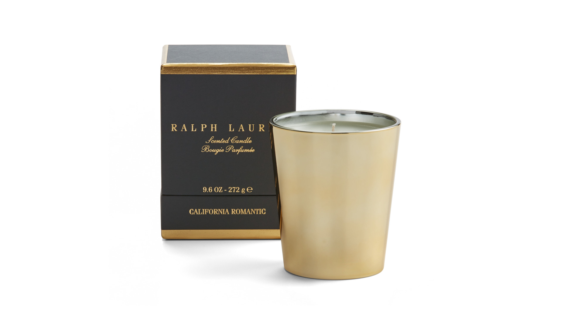 Свеча ароматизированная Ralph Lauren Home Романтика Калифорнии 10 см, масло элеми, ладан