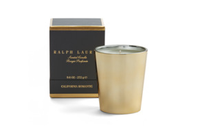 Свеча ароматизированная Ralph Lauren Home Романтика Калифорнии 10 см, масло элеми, ладан