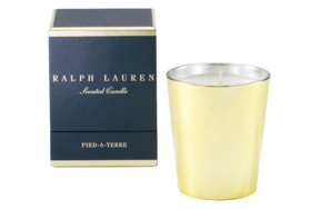 Свеча ароматизированная Ralph Lauren Home Пье-а-тер 10 см, французская тубероза, жа смин