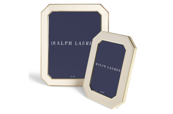 Рамка для фото Ralph Lauren Home Бекер 20x25 см, латунь, эмаль