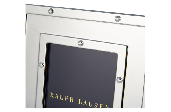 Рамка для фото Ralph Lauren Home Бликер 13x18 см , посеребрение