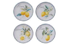 Тарелка закусочная Certified Int. Лимоны 23 см, керамика, в ассортименте