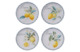 Тарелка закусочная Certified Int. Лимоны 23 см, керамика, в ассортименте