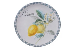 Тарелка закусочная Certified Int. Лимоны 23 см, керамика, Limon
