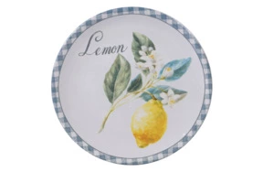 Тарелка закусочная Certified Int. Лимоны 23 см, керамика, Lemon