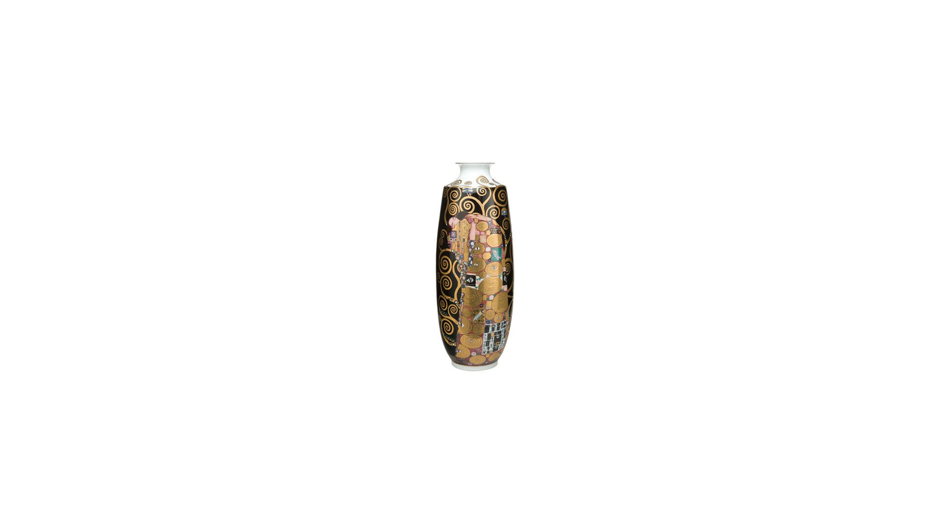 Ваза Goebel Klimt Дерево жизни 62 см, фарфор твердый