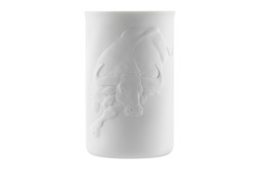 Чашка-бокал для горячих напитков Furstenberg Бык 200 мл, белая