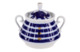 Сервиз чайный ИФЗ Лучистая Морские звезды 14 предметов на 6 персон, фарфор костяной