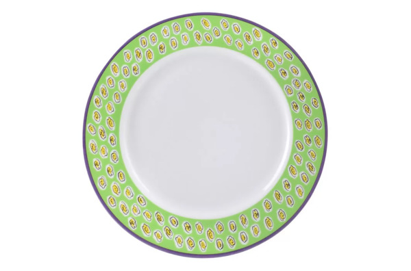 Тарелка закусочная ИФЗ Цветная Пасха ф Европейская-2, 21,5 см, фарфор твердый