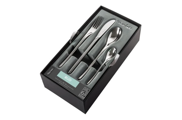 Набор столовых приборов Robert Welch Bud на 6 персон 24 предмета, сталь нержавеющая, п/к