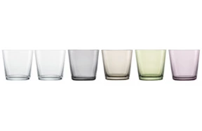 Набор цветных стаканов для воды Zwiesel Glas Сочетание 370 мл, 6 шт