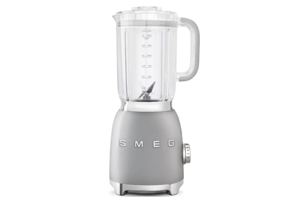 Блендер стационарный SMEG BLF01SVEU 800 Вт, кувшин 1,5 л, серебристый
