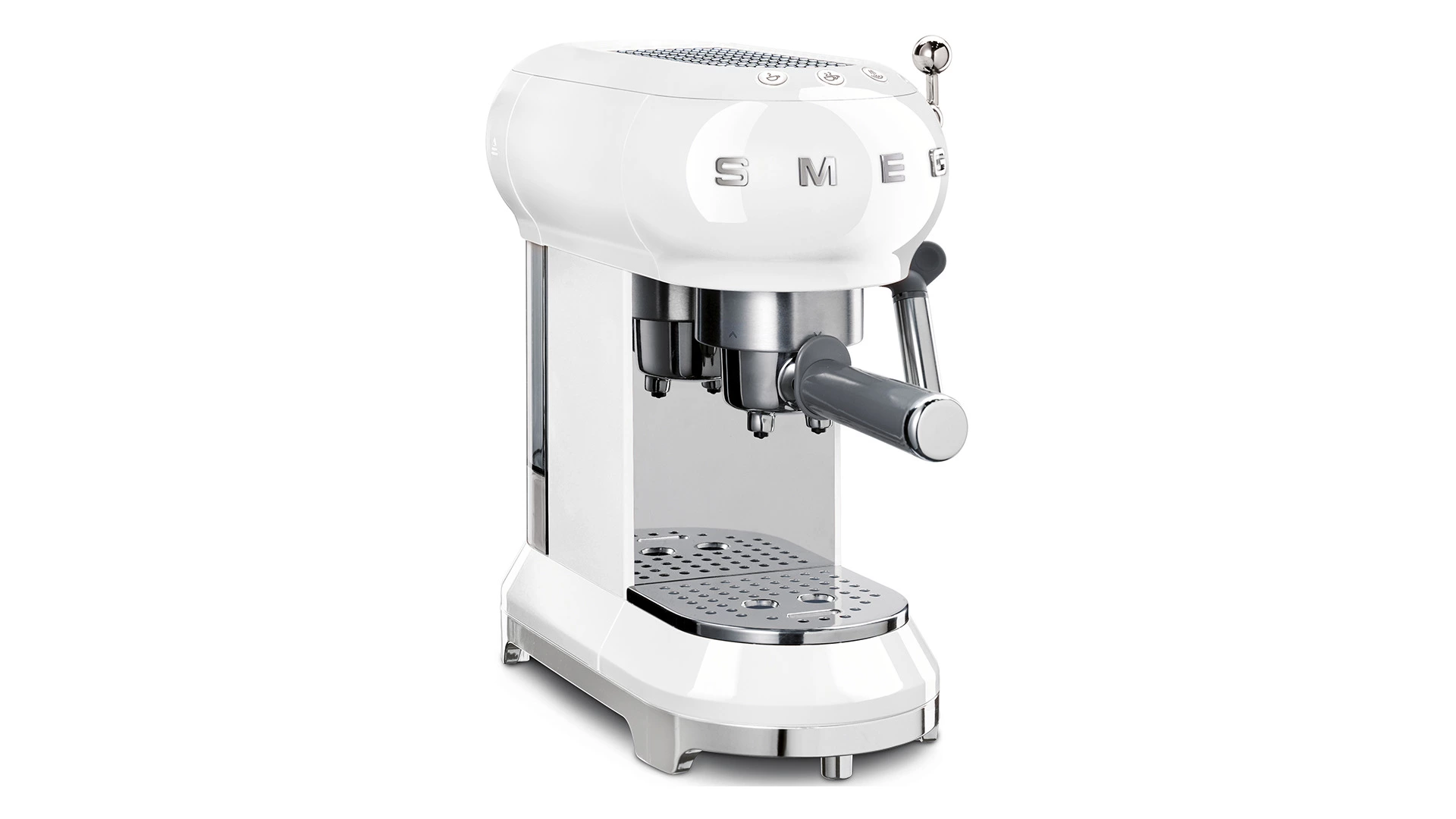 Кофемашина-эспрессо рожковая SMEG ECF01WHEU белый