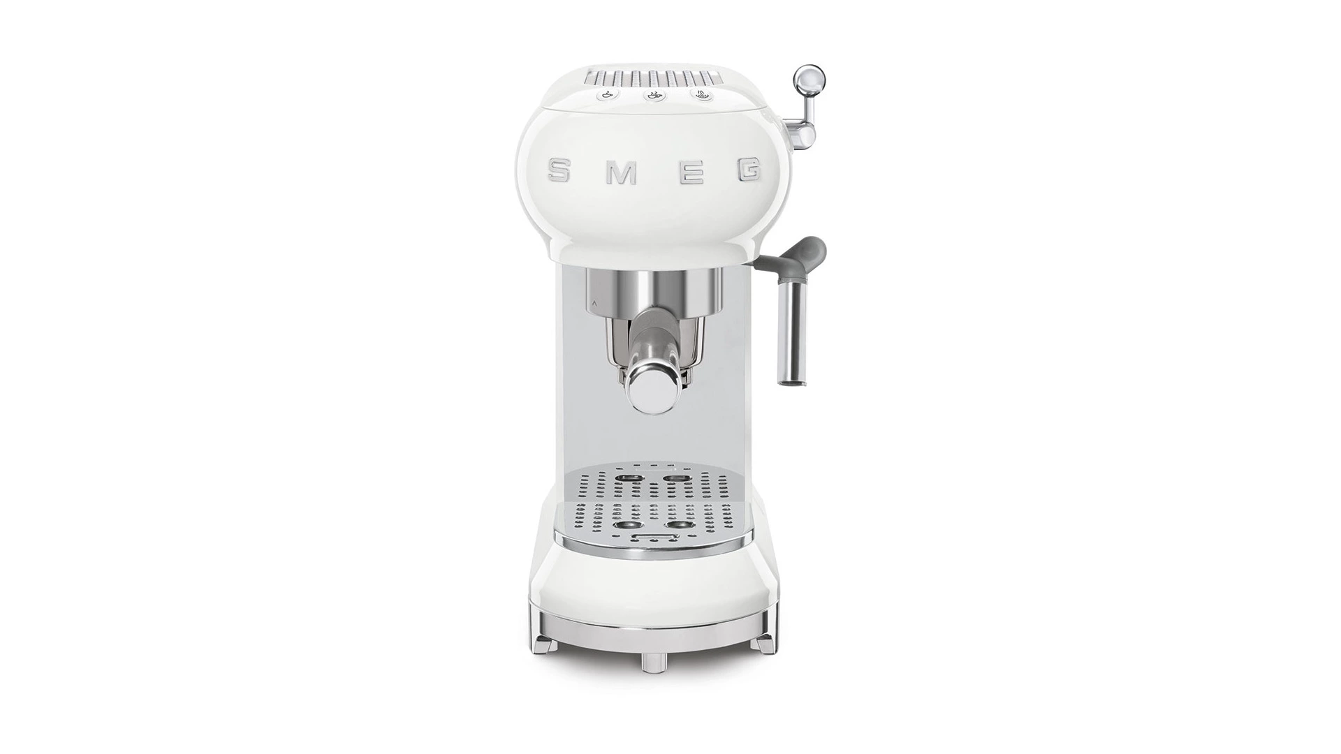 Кофемашина-эспрессо рожковая SMEG ECF01WHEU белый