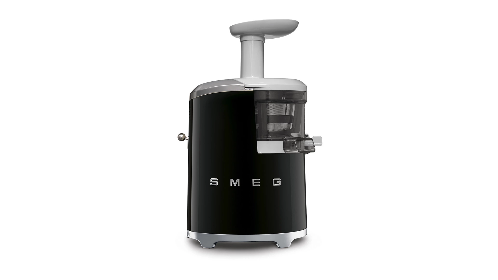 Соковыжималка шнековая SMEG SJF01BLEU, 43 об/мин, корпус пластик, черный