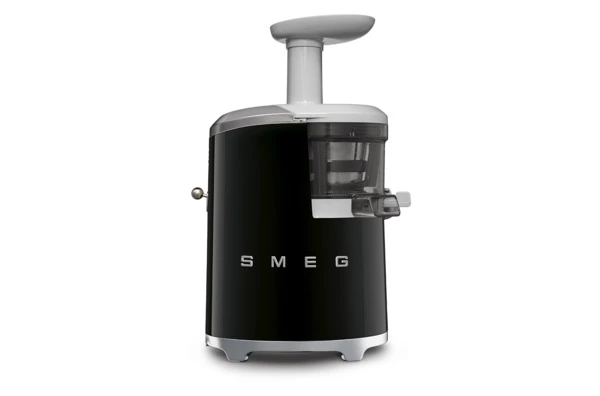Соковыжималка шнековая SMEG SJF01BLEU, 43 об/мин, корпус пластик, черный