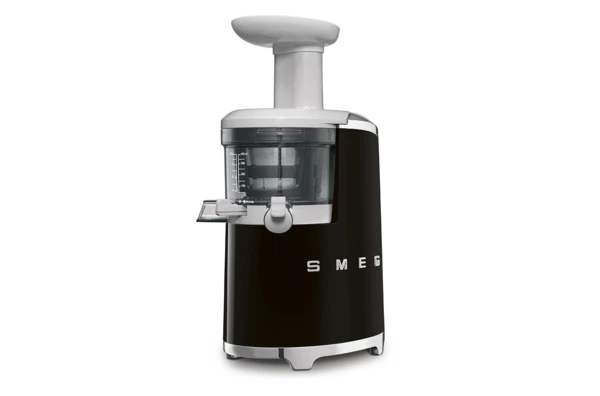 Соковыжималка шнековая SMEG SJF01BLEU, 43 об/мин, корпус пластик, черный