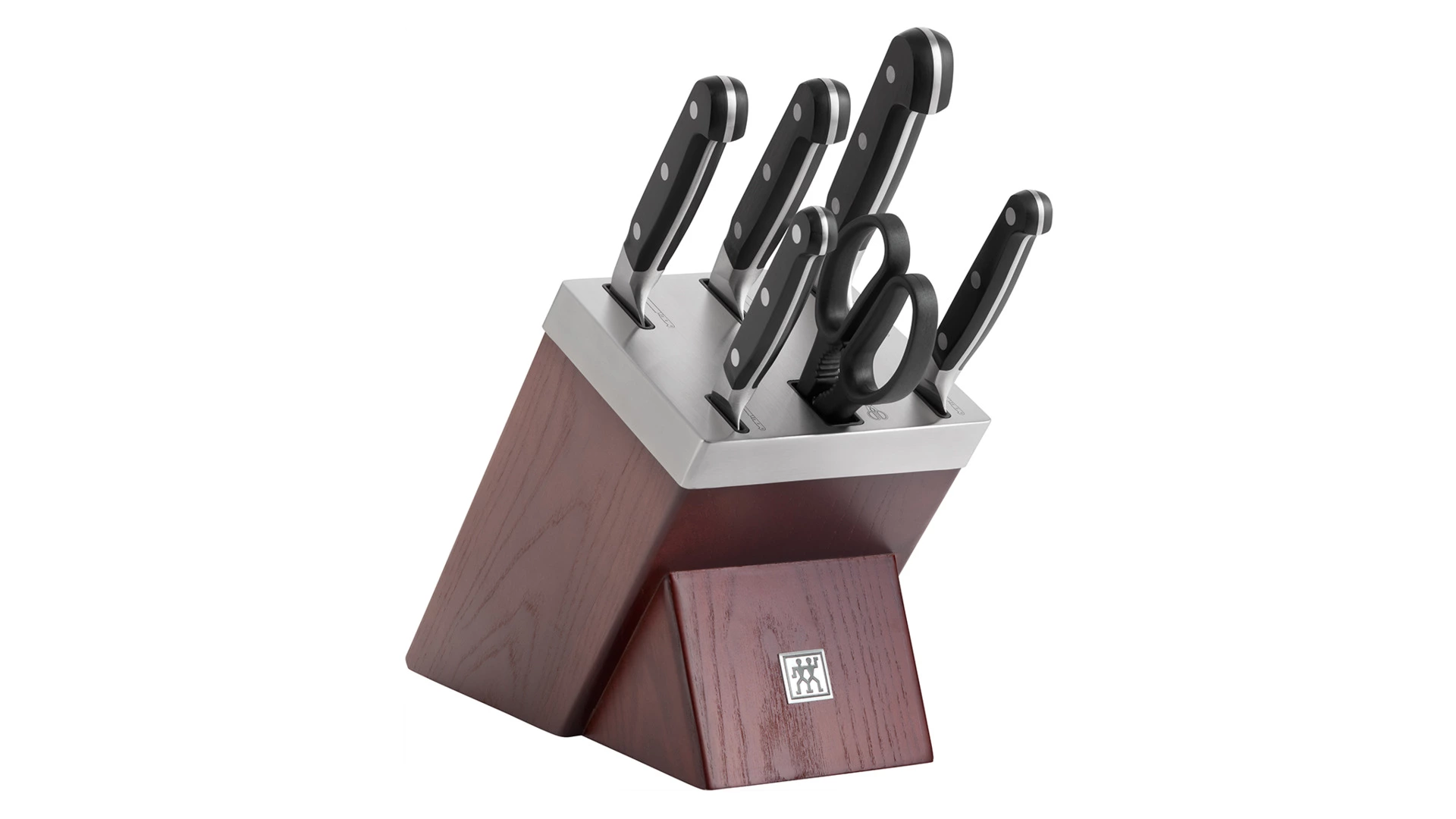 Набор ножей с заточкой Zwilling Pro, 7 предметов, сталь нержавеющая