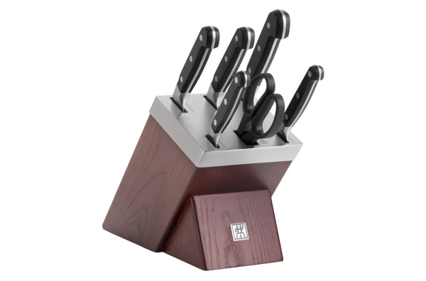 Набор ножей с заточкой Zwilling Pro, 7 предметов, сталь нержавеющая