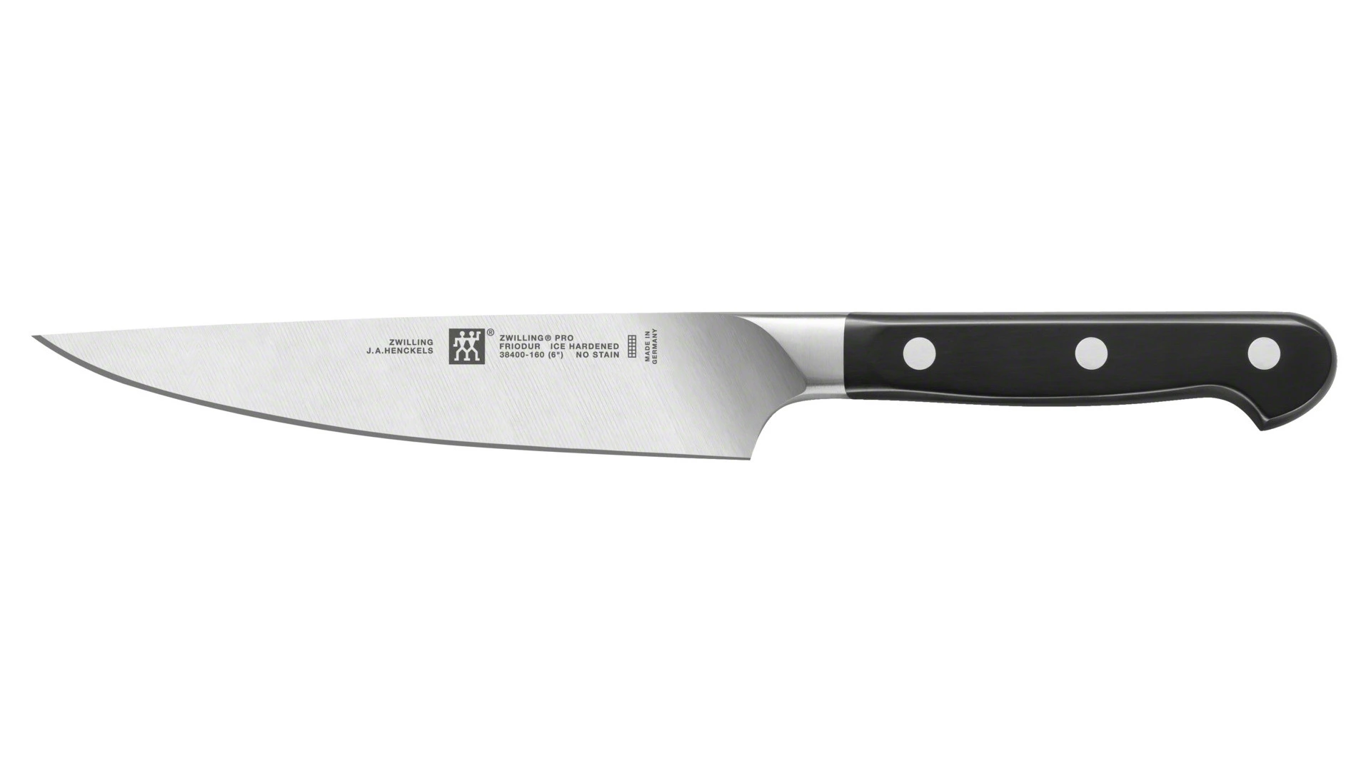 Набор ножей в подставке Zwilling Pro, 4 ножа и мусат, 6 предметов, сталь нержавеющая