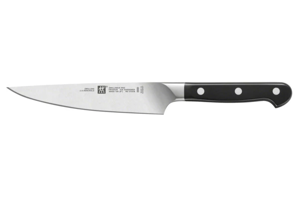 Набор ножей в подставке Zwilling Pro, 4 ножа и мусат, 6 предметов, сталь нержавеющая