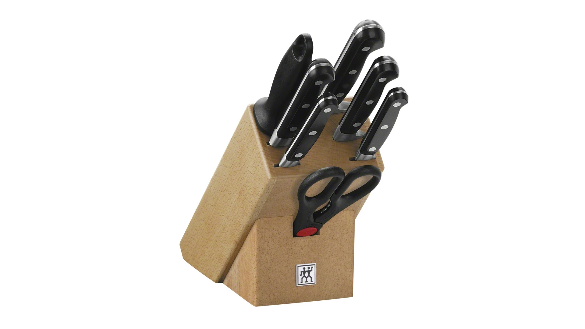 Набор ножей в подставке Zwilling Professional S, 8 шт, сталь нержавеющая