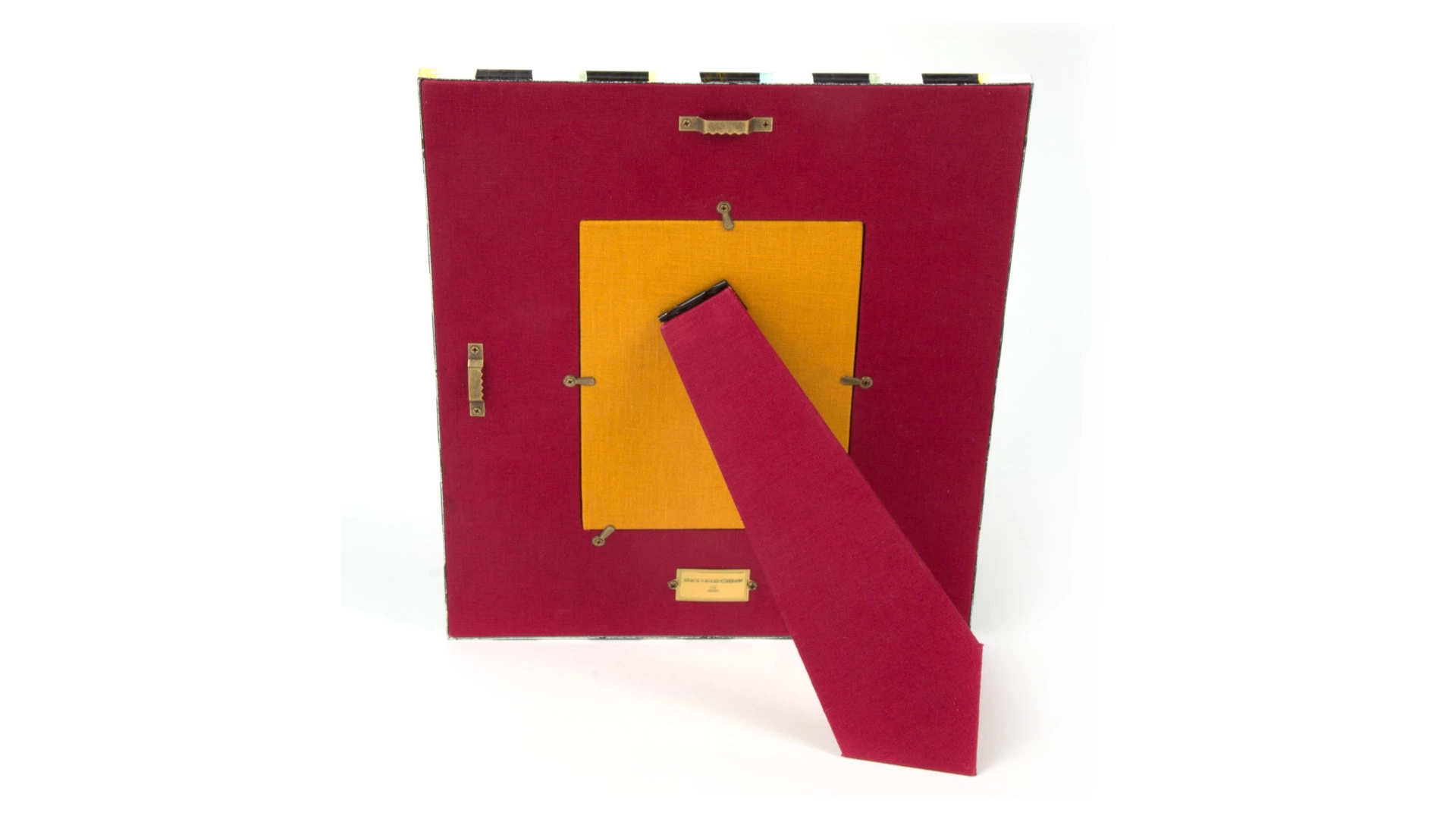 Рамка для фото Mackenzie-Childs Courtly Check 13х18 см, сталь нержавеющая