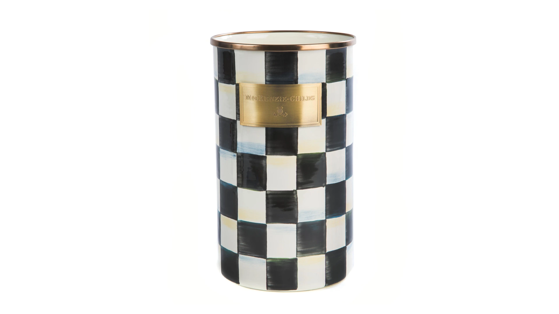 Держатель для столовых приборов Mackenzie-Childs Countly Check 13x22 см, сталь нержавеющая