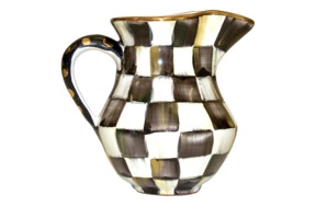 Молочник MacKenzie-Childs Courtly Check 15x13 см, керамика