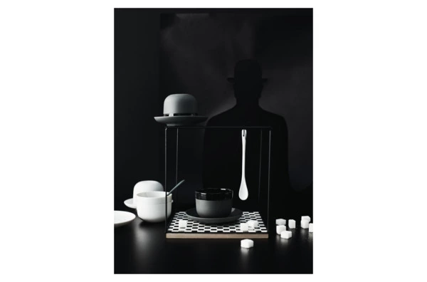 Чашка для эспрессо с блюдцем Rosenthal Капелло 210 мл, фарфор, черная