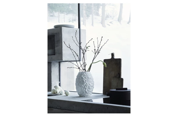 Ваза Rosenthal Фи 28 см, фарфор, белая