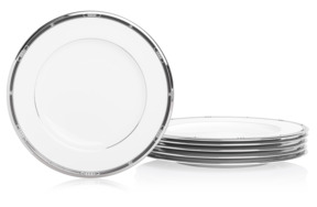 Набор тарелок обеденных Noritake Чатлайн, платиновый кант 28 см, 6 шт