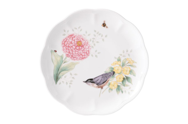 Сервиз чайно-столовый Lenox Бабочки на лугу. Птицы. Щегол на 4 персоны 16 предметов