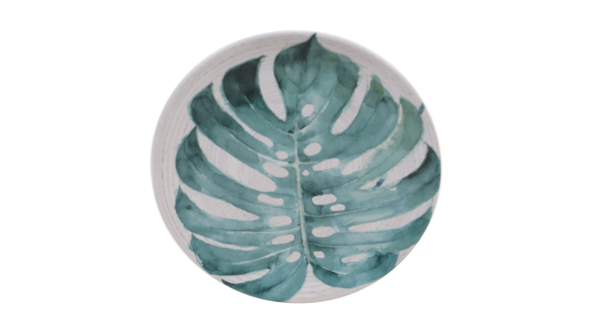 Сервиз чайно-столовый Certified Int. Пальмовые листья на 4 персоны 17 предметов, керамика