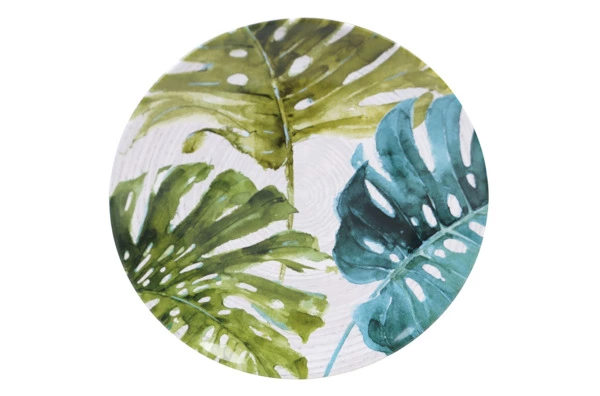 Сервиз чайно-столовый Certified Int. Пальмовые листья на 4 персоны 17 предметов, керамика