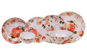 Сервиз столовый Certified Int. Осенние краски на 4 персоны 21 предмет, керамика