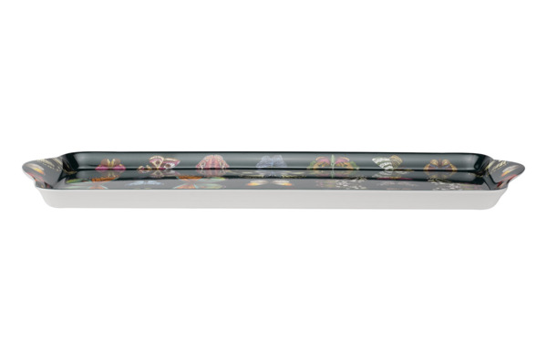 Поднос прямоугольный с ручками Pimpernel Ботанический сад Гармония 38,5х16,5 см