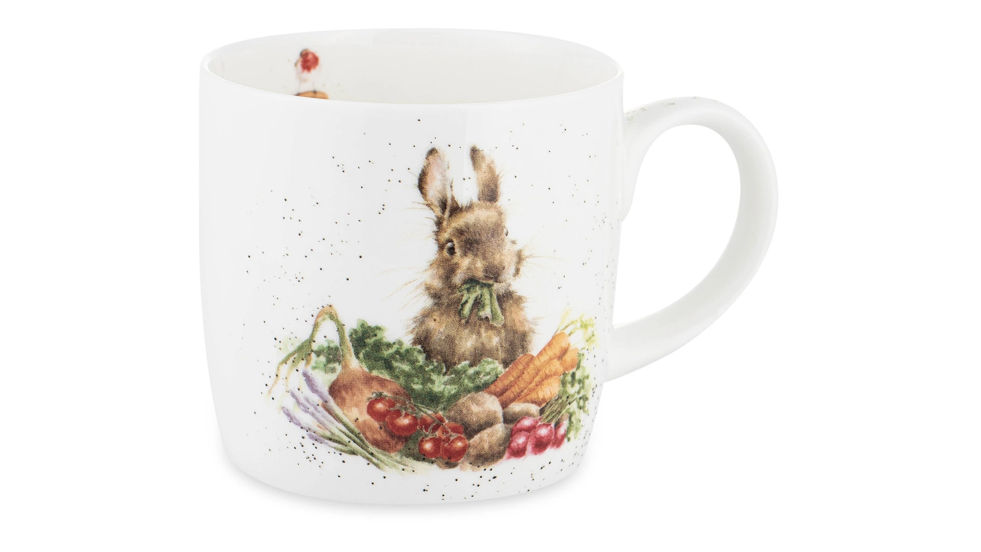 Кружка Royal Worcester Забавная фауна Выращивай сам.Зайчик 310 мл, фарфор костяной
