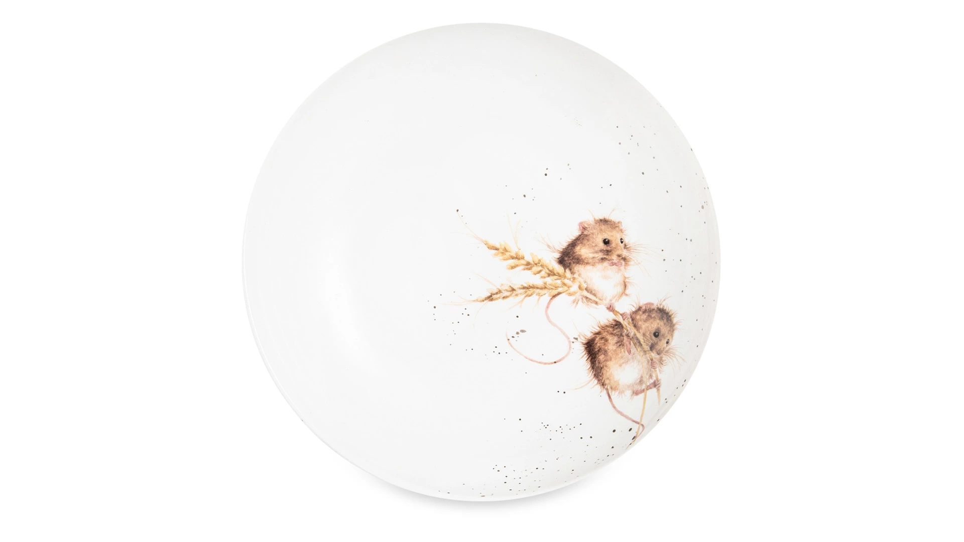 Тарелка для пасты Royal Worcester Забавная фауна Мыши 22 см, фарфор костяной