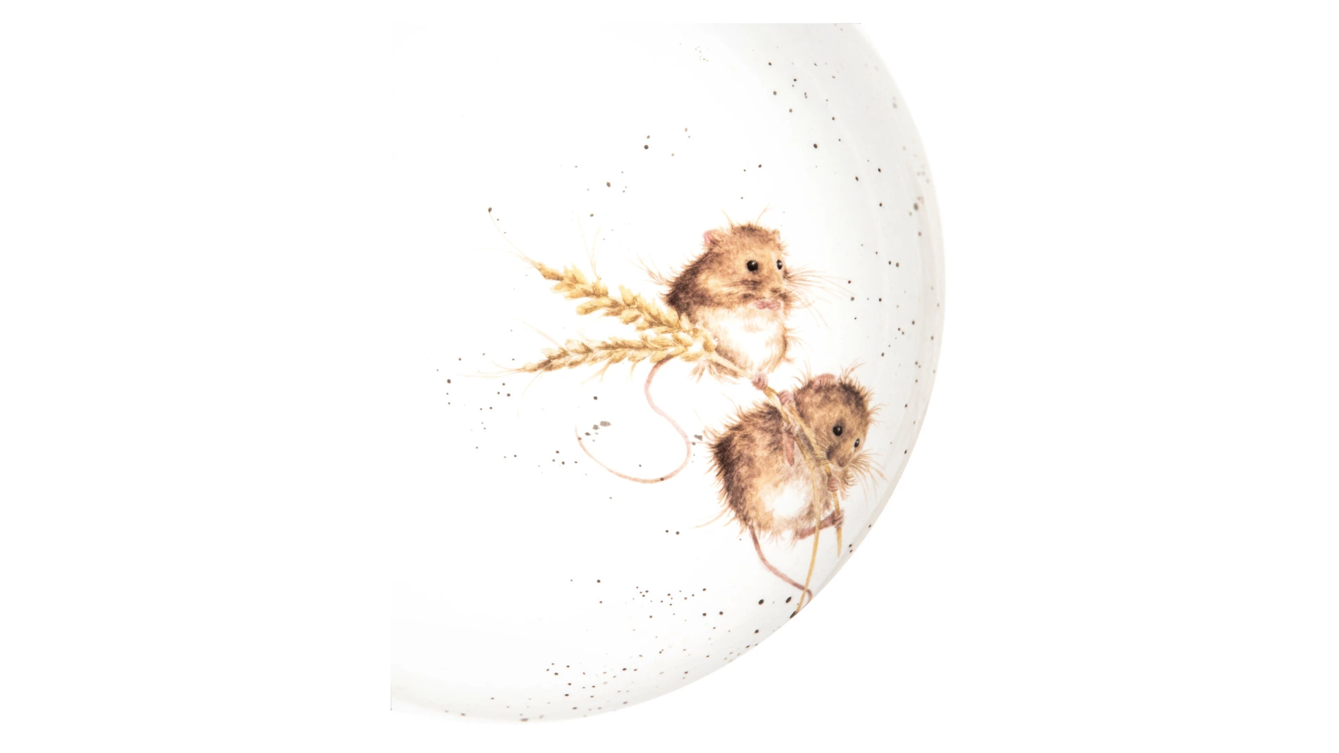 Тарелка для пасты Royal Worcester Забавная фауна Мыши 22 см, фарфор костяной