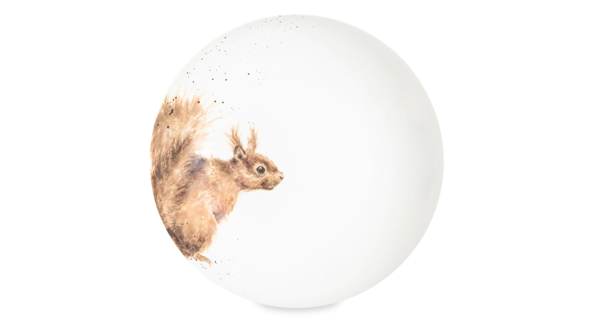 Тарелка для пасты Royal Worcester Забавная фауна Белка 22 см, фарфор костяной