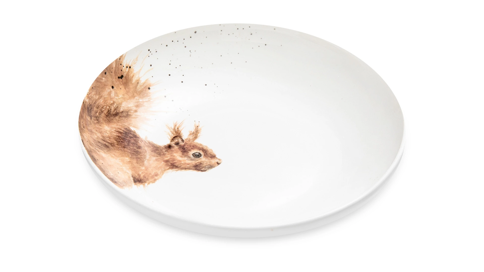 Тарелка для пасты Royal Worcester Забавная фауна Белка 22 см, фарфор костяной