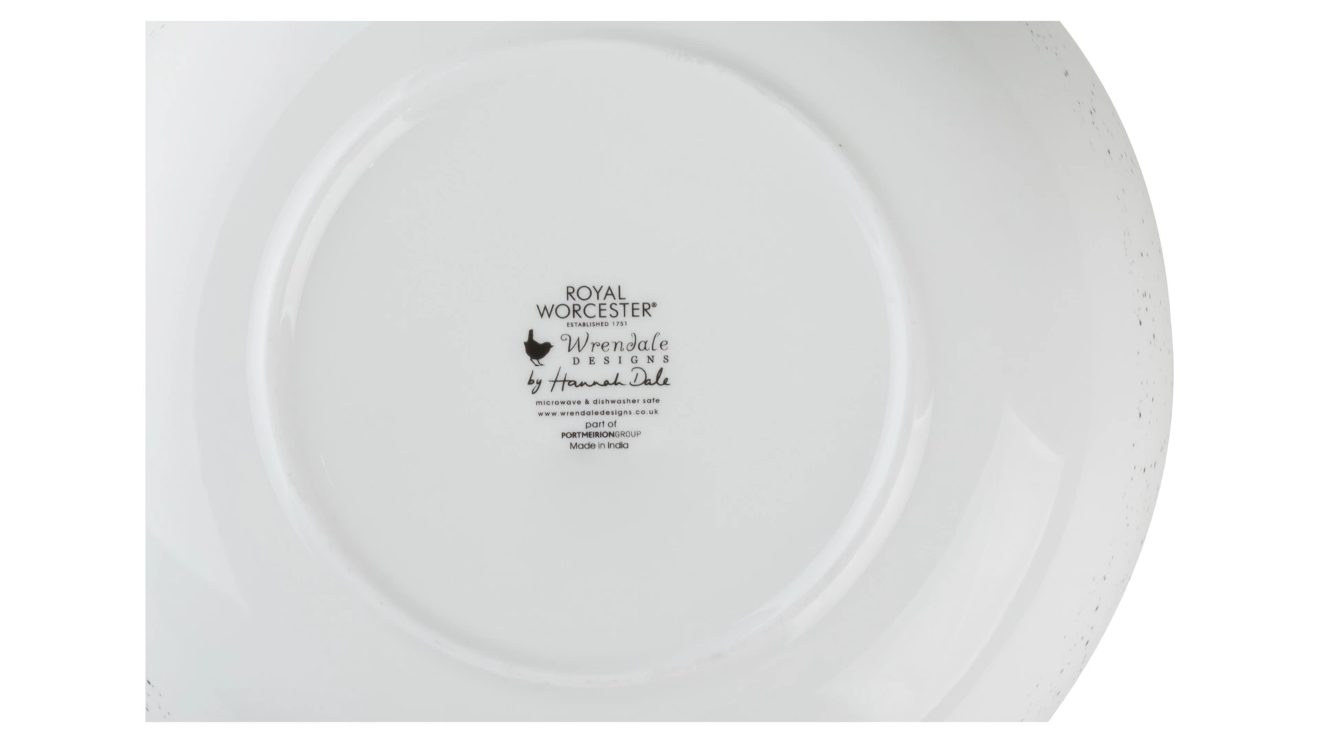 Салатник Royal Worcester Забавная фауна Выращивай сам Зайка 25,5 см, фарфор костяной