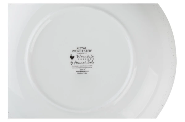 Салатник Royal Worcester Забавная фауна Выращивай сам Зайка 25,5 см, фарфор костяной