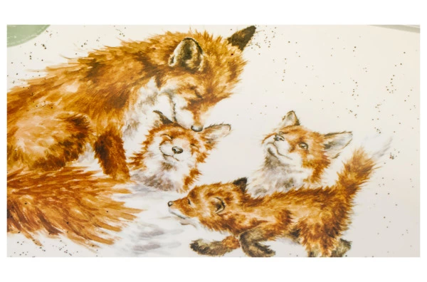 Поднос прямоугольный с ручками Pimpernel Забавная фауна Лиса 48х29,5 см