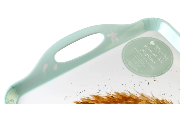 Поднос прямоугольный с ручками Pimpernel Забавная фауна Лиса 48х29,5 см