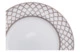Тарелка обеденная Noritake Царский дворец, платиновый кант 27 см, фарфор